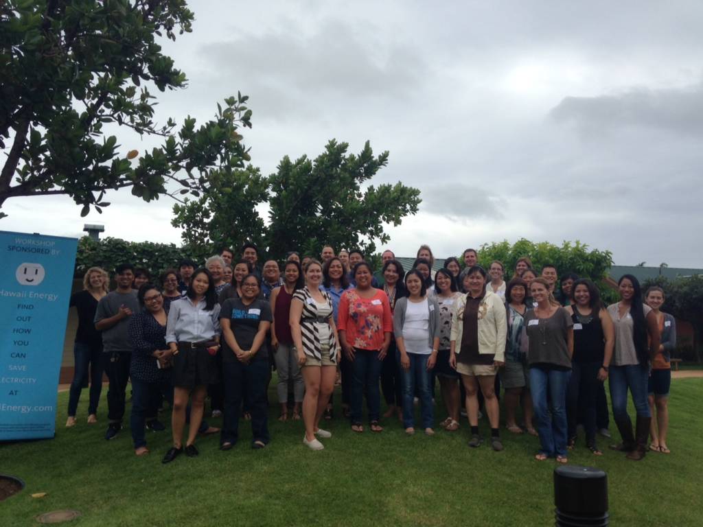 Teachers at energy workshop in Hawaii