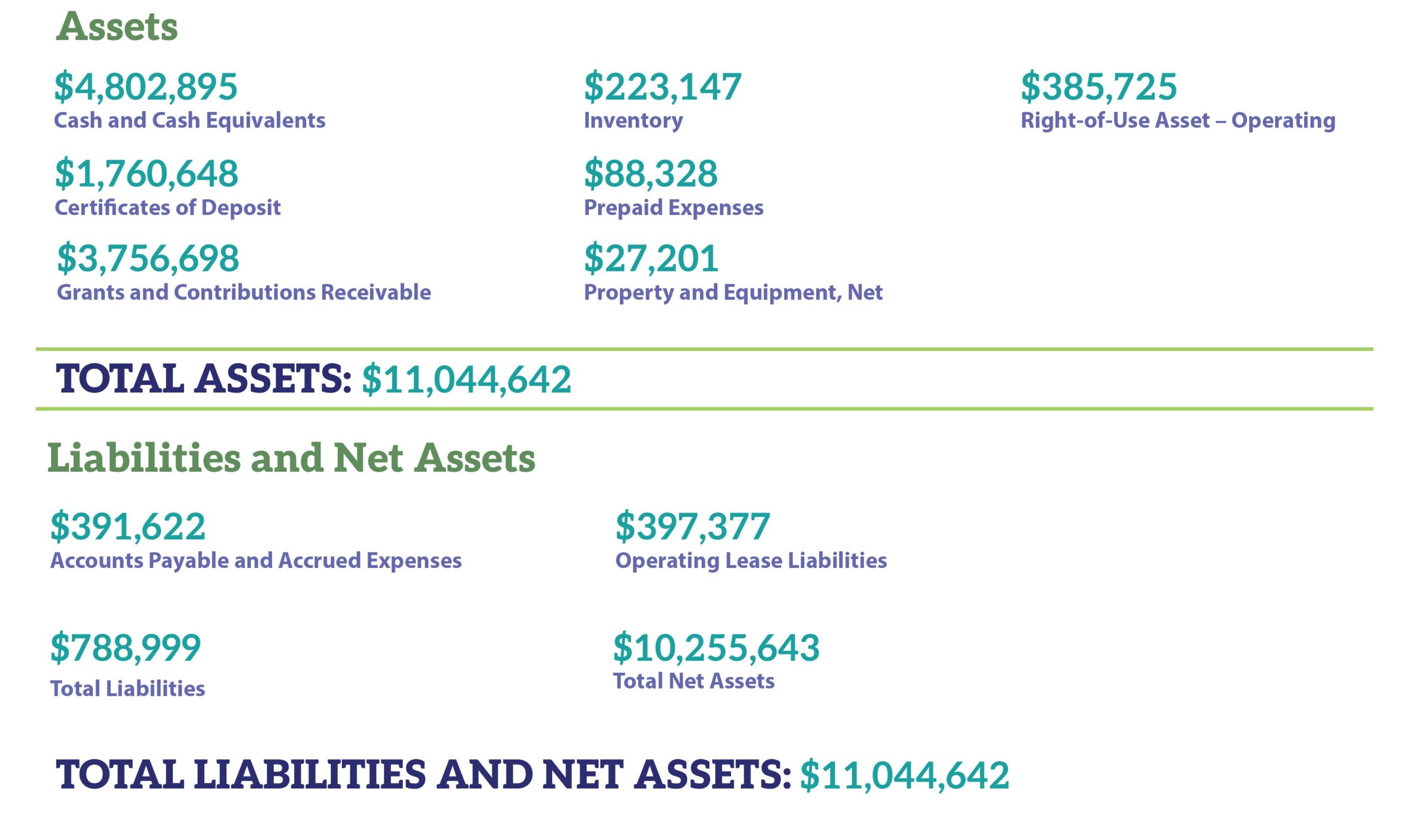 2024 NEED Revenue and Expenses