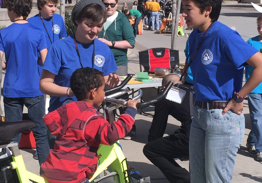 Students at NM MESA Day