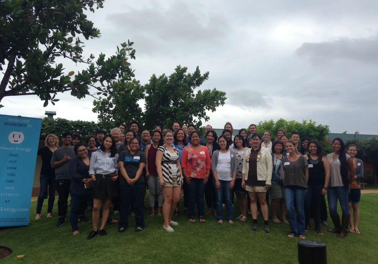 Teachers at energy workshop in Hawaii