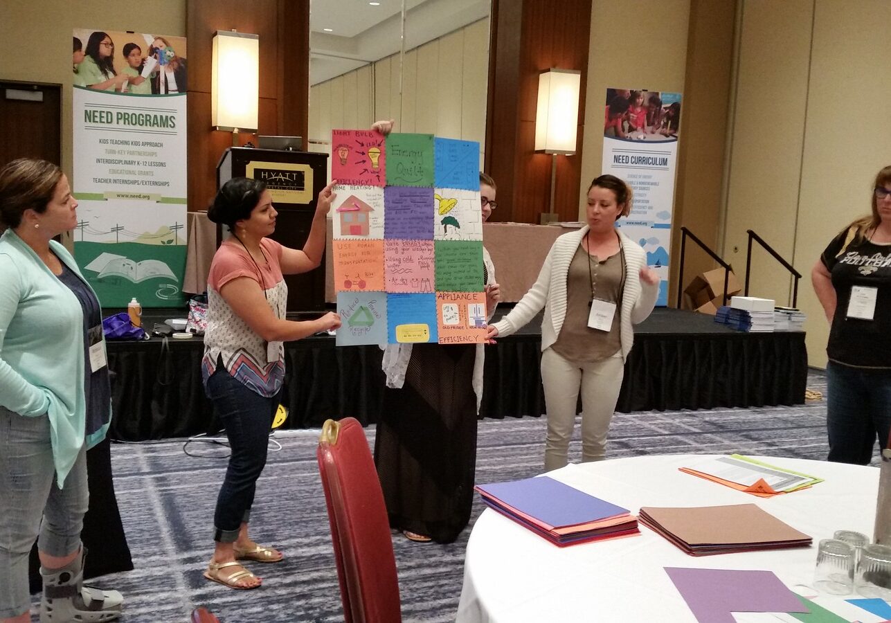 Teachers at the 2016 National Energy Educators Conference